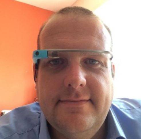 K Sharp and Google Glass Image